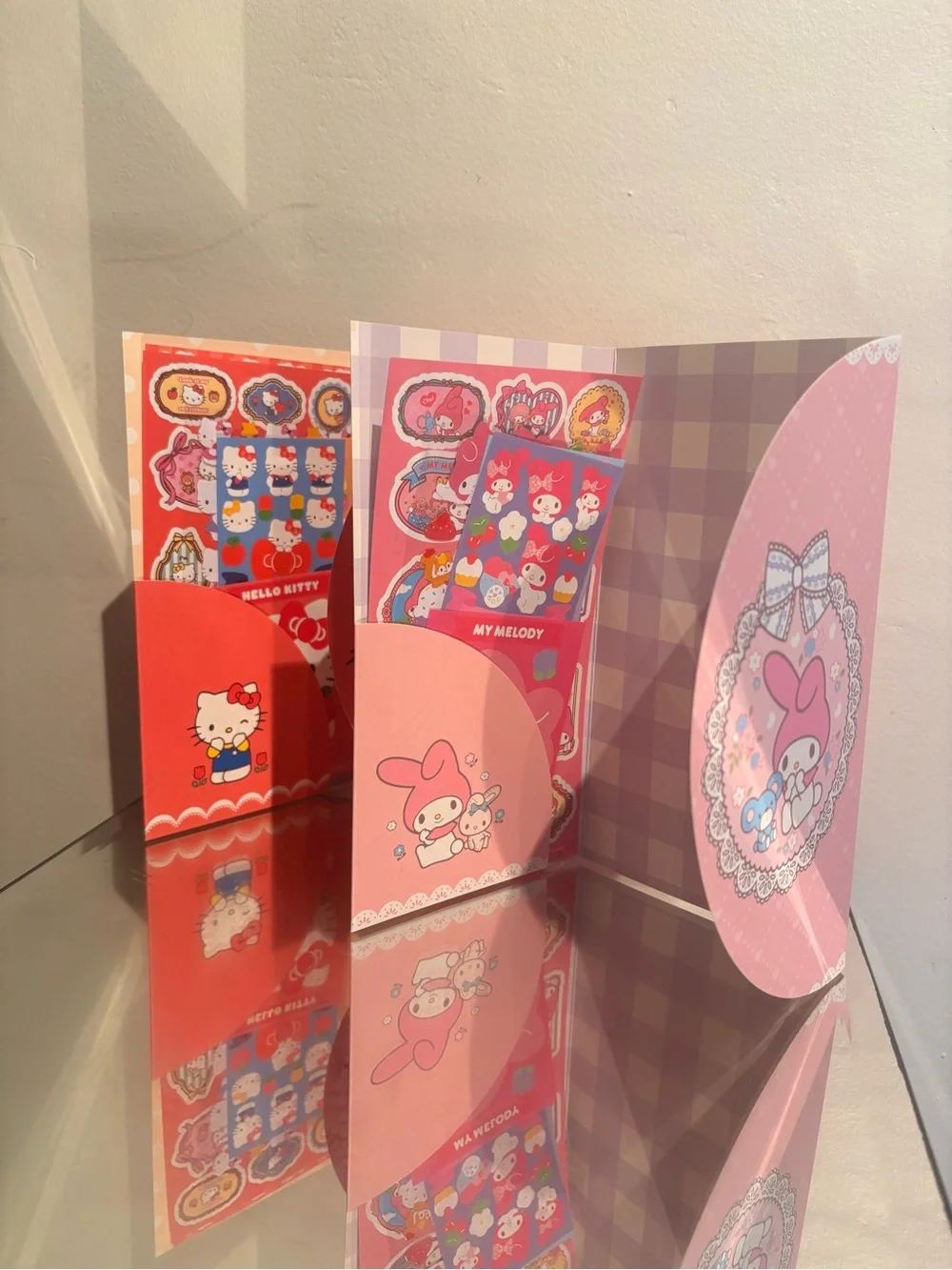 Sanrio Hello Kitty and friends sticker folder bundle new